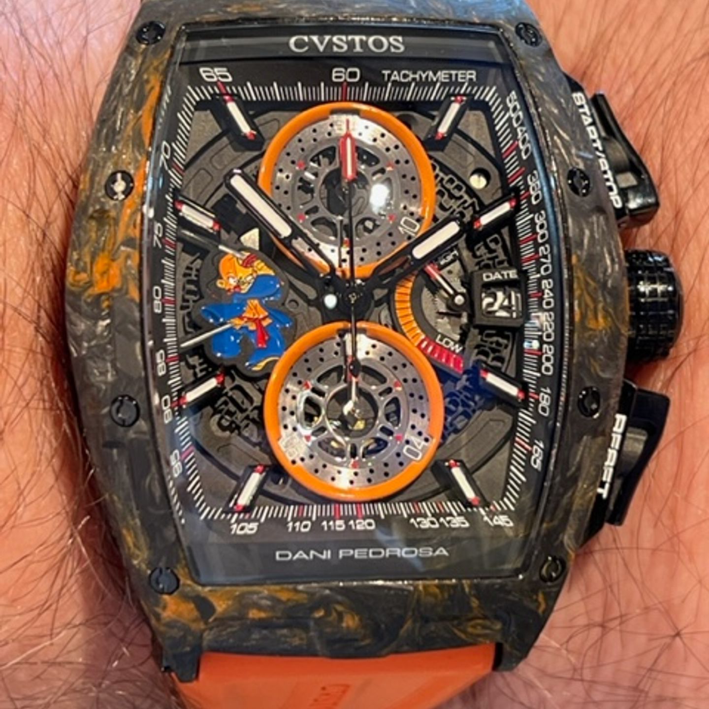 Cvstos Challenge CV16002CHNCHBOFCH0CDP01 (2022) - Black dial 54 mm Carbon case (5/8)